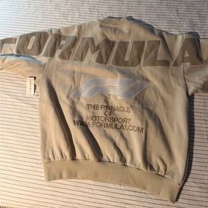 PacSun Tan Formula 1 Sweatshirt